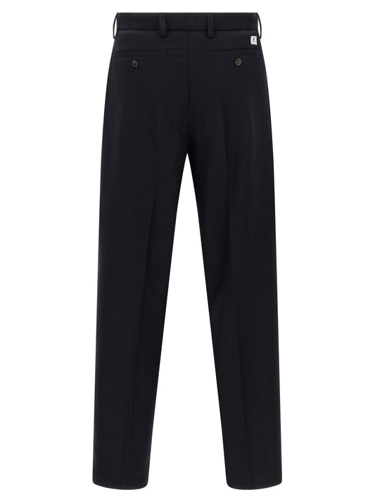 Department 5 Blue Wool Casual Pants