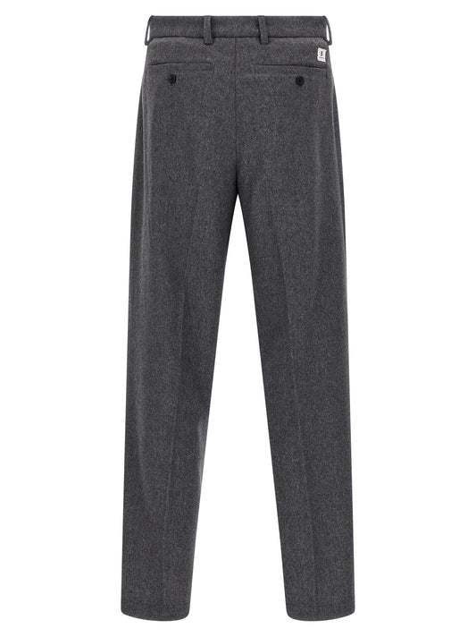 Department 5 Gray Wool Casual Pants