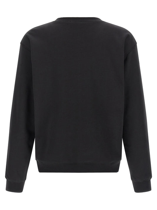 Diesel Black Cotton Sweatshirt