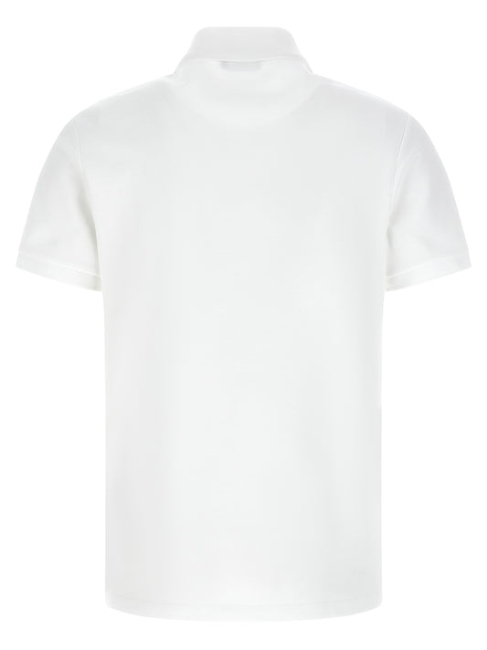 Balmain Bicolor Cotton Polo Shirt