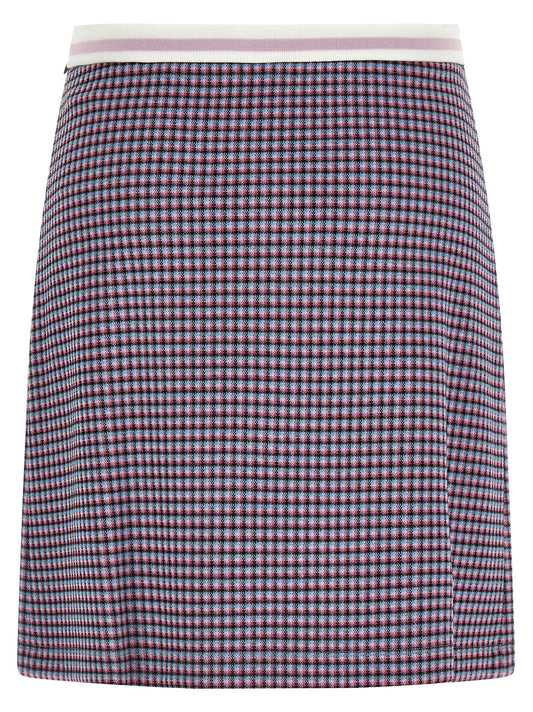 Marni Purple Viscose Long Skirt
