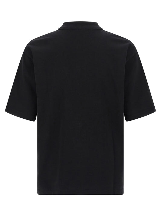 Dsquared² Black Cotton Polo Shirt