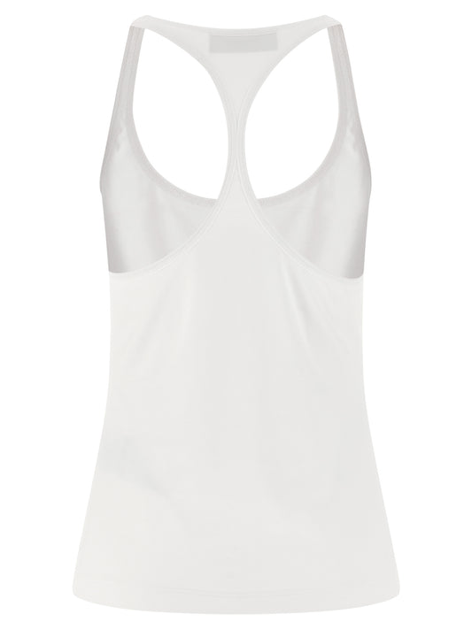 Dsquared² White Cotton Tank Tops