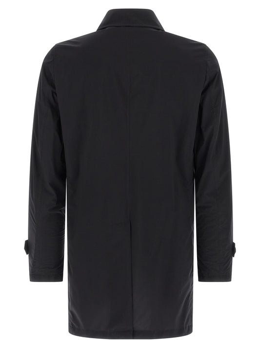MooRER Blue Polyamide Coat
