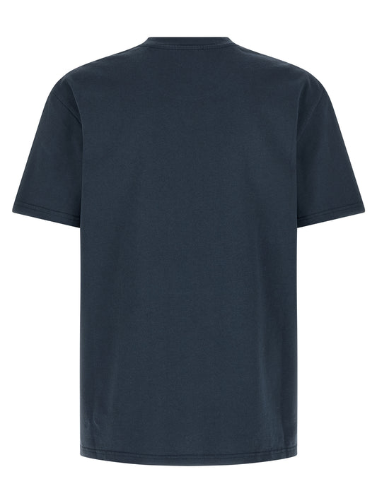 MARANT Blue Cotton T-Shirt