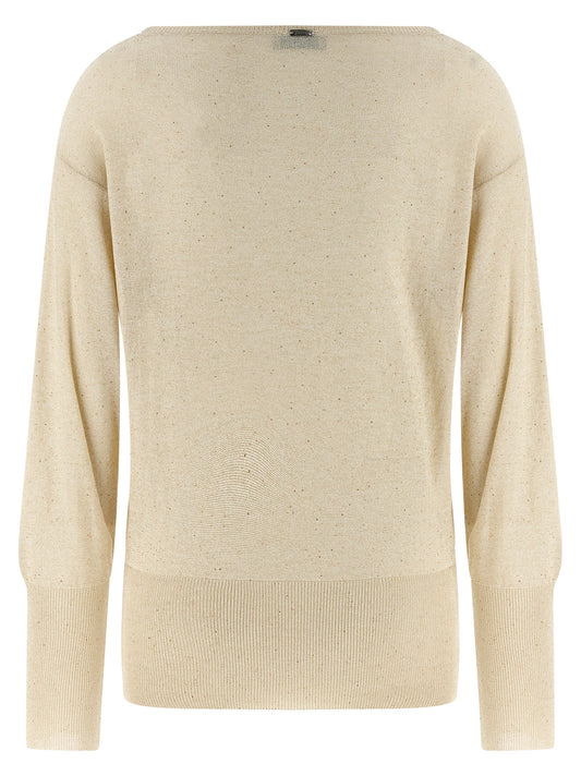 Herno Beige Viscose Cardigan