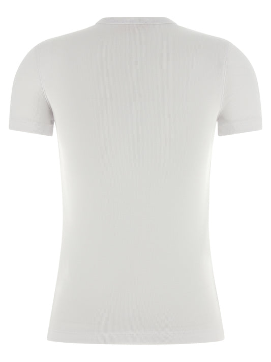 Diesel White Cotton T-Shirt