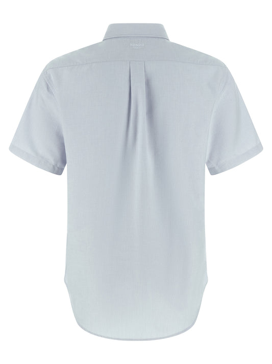 Kenzo Blue Cotton Blouse