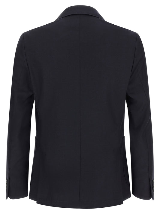 Pal Zileri Blue Wool Blazer
