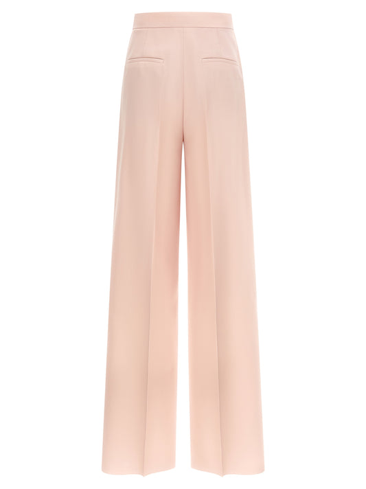 Max Mara Multicolor Virgin Wool Casual Pants