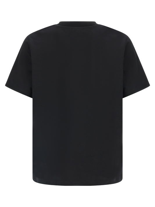 Casablanca Black Organic Cotton T-Shirt