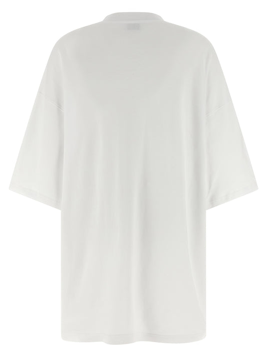 Moschino White Cotton Short Dress