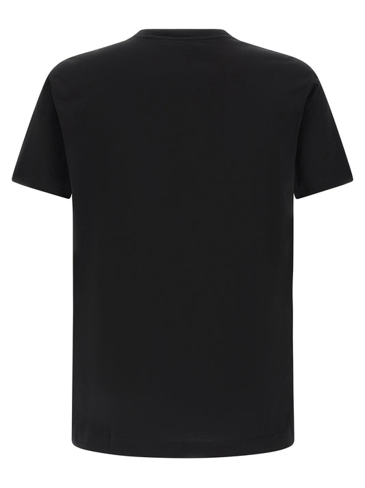 Dolce & Gabbana Black Cotton T-Shirt