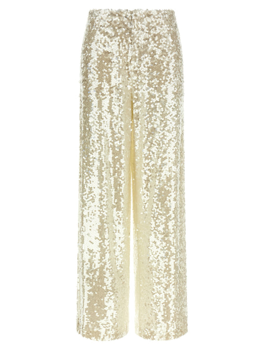 Alberta Ferretti White Polyester Pants