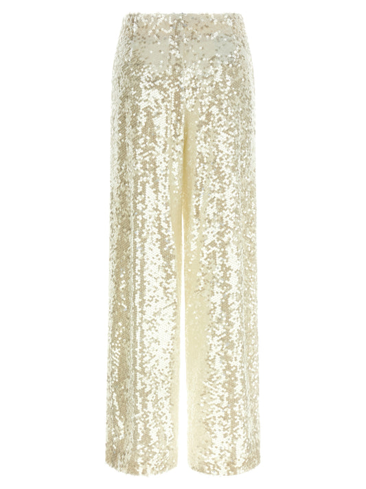 Alberta Ferretti White Polyester Pants