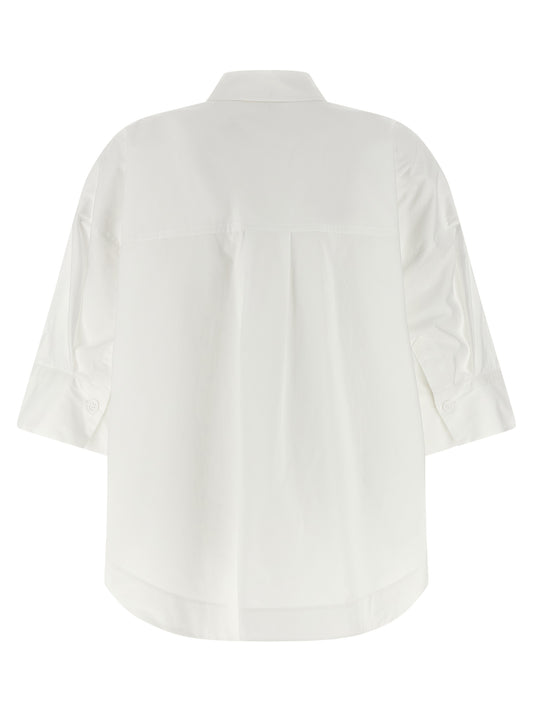 P.A.R.O.S.H. White Cotton Blouse