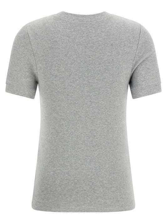 Entire Studios Gray Cotton T-Shirt