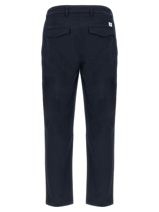 Department 5 Blue Cotton Casual Pants