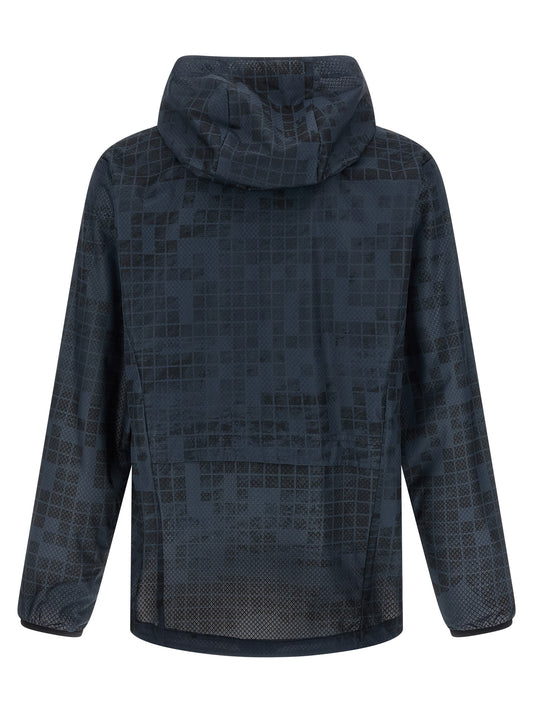 Hugo Boss Blue Rubber Shell Jacket