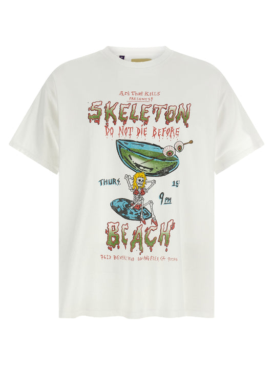 GALLERY DEPT. White Cotton T-Shirt