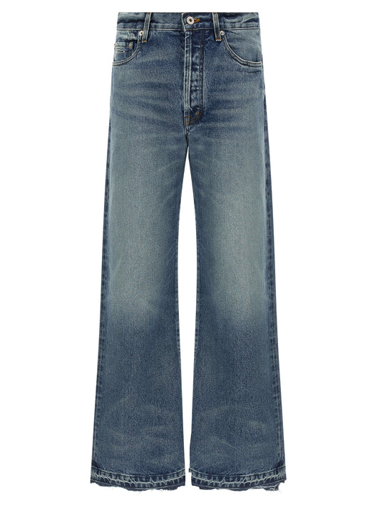 GALLERY DEPT. Blue Cotton Jeans Denim