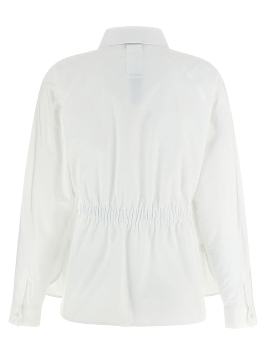 Max Mara White Cotton Blouse
