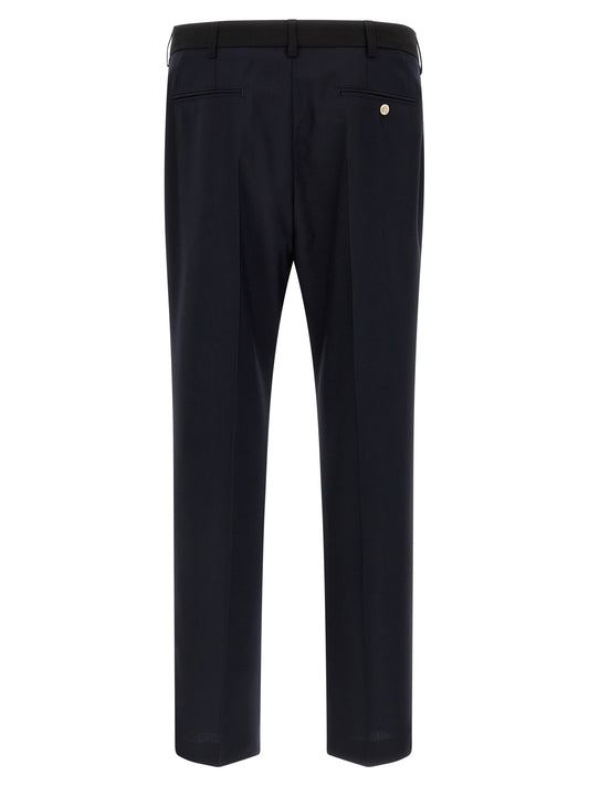 Marni Blue Virgin Wool Casual Pants