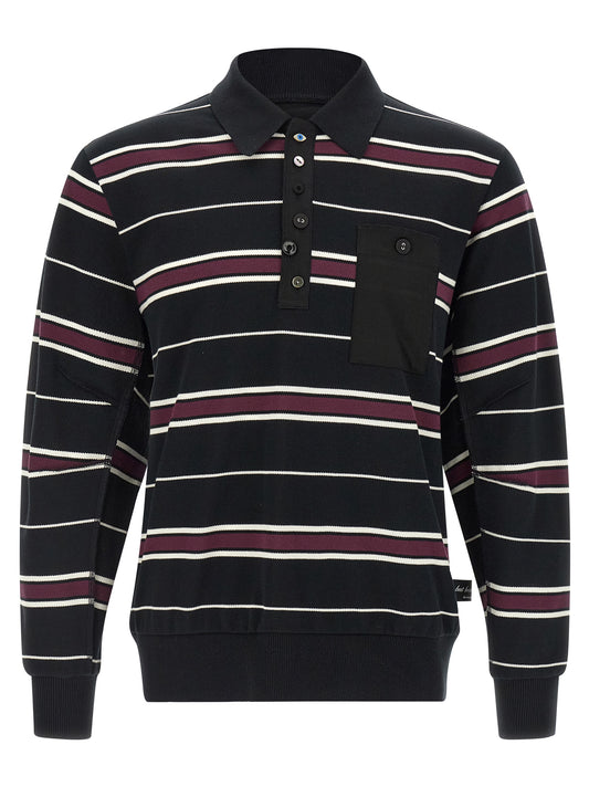 Undercover Multicolor Cotton Polo Shirt