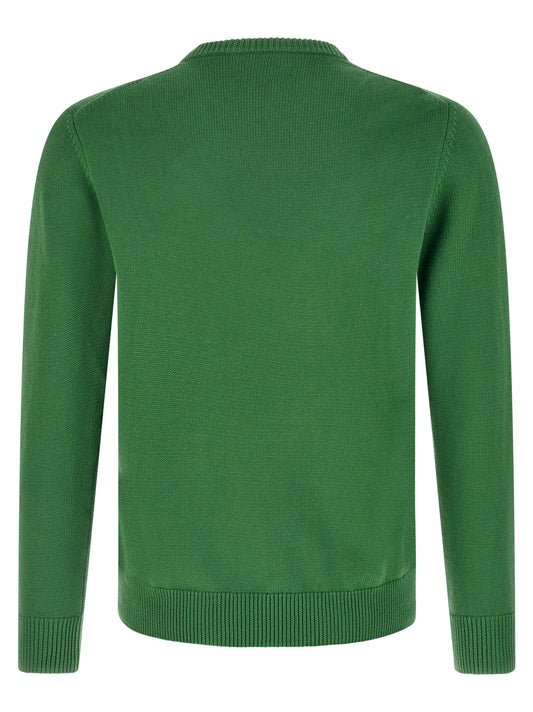Ballantyne Bicolor Cotton Cardigan