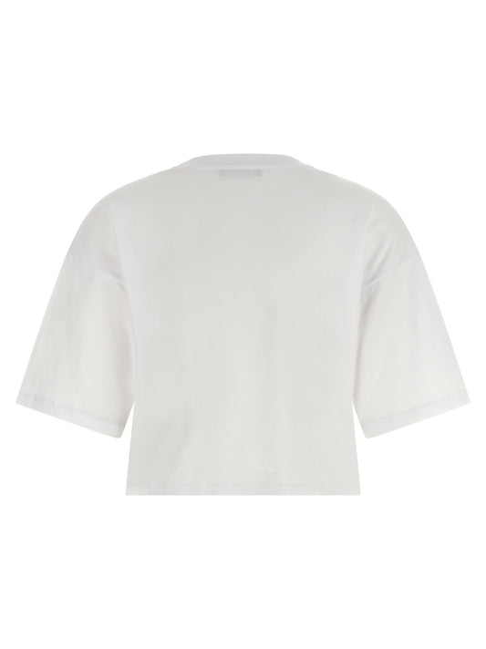 Balmain White Cotton T-Shirt