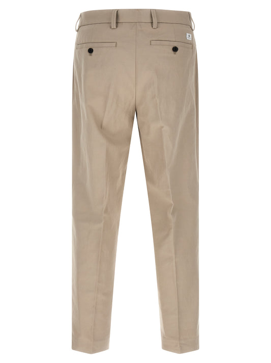 Department 5 Beige Cotton Casual Pants