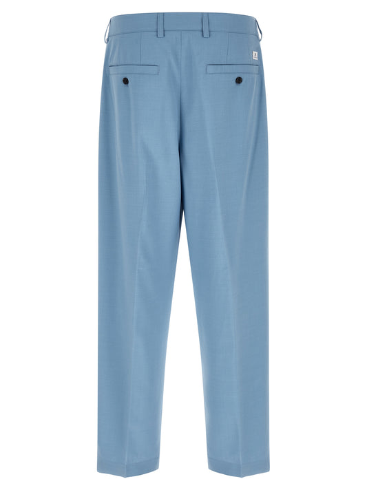 Department 5 Blue Polyester Chino Pants