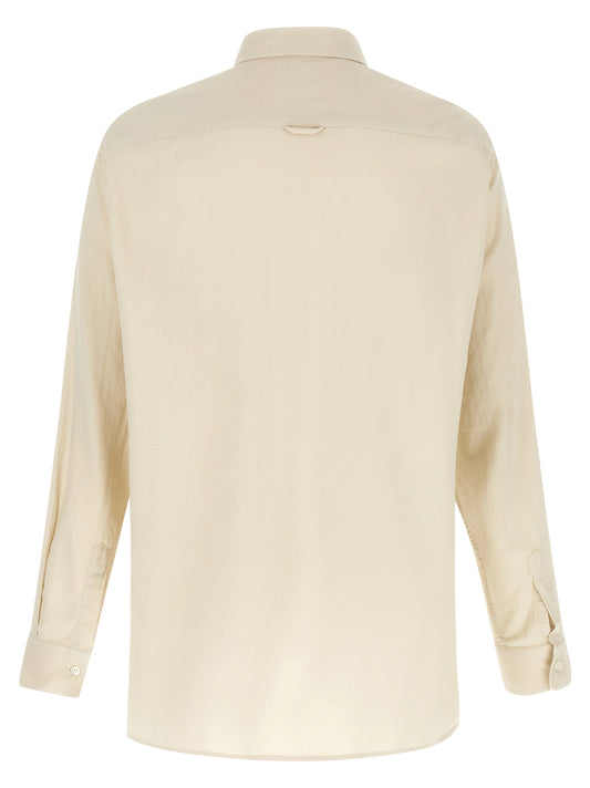 CELLAR DOOR Beige Cotton Blouse