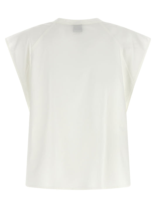 PINKO White Cotton Blouse