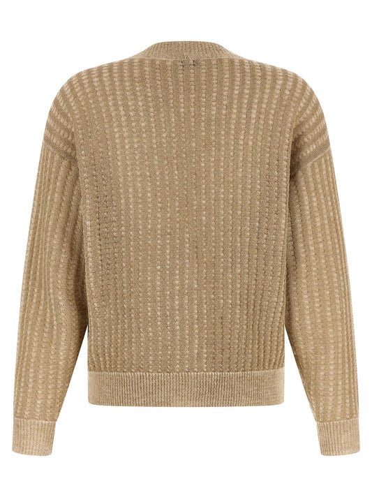 Peserico Beige Viscose Cardigan