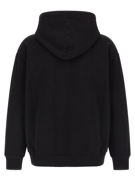 MM6 Maison Margiela Black Cotton Sweatshirt