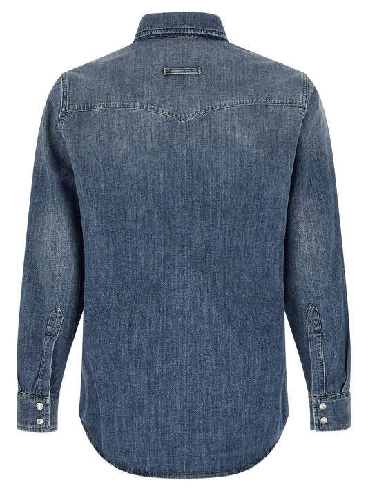 Department 5 Blue Cotton Blouse