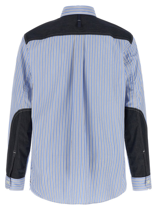 Junya Watanabe Blue Cotton Blouse