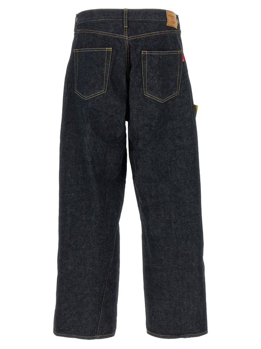 Undercover Blue Cotton Jeans Denim