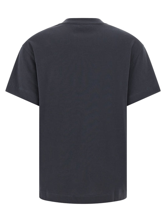 Brunello Cucinelli Blue Cotton T-Shirt