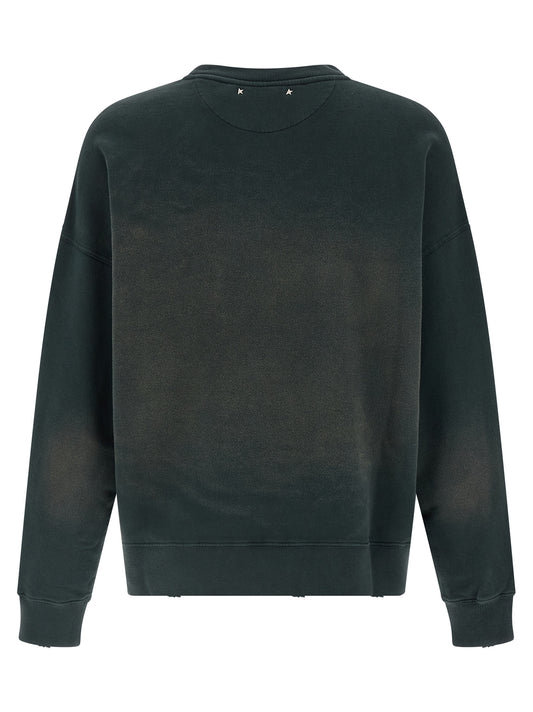 Golden Goose Black Cotton Sweatshirt