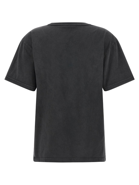 T BY ALEXANDER WANG Black Cotton T-Shirt