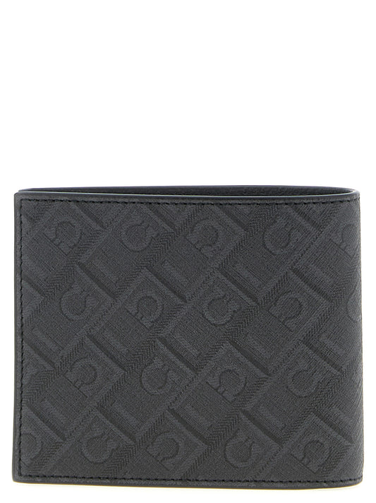 Ferragamo Black Polyethylene Wallet