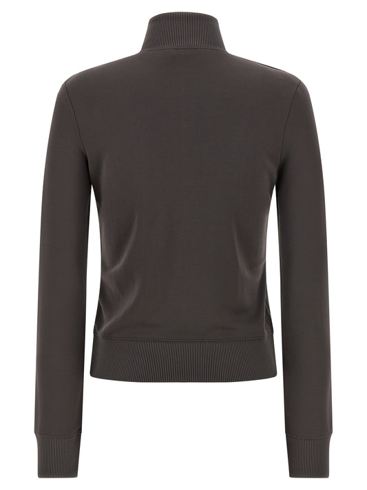 Courrèges Gray Polyester Sweatshirt