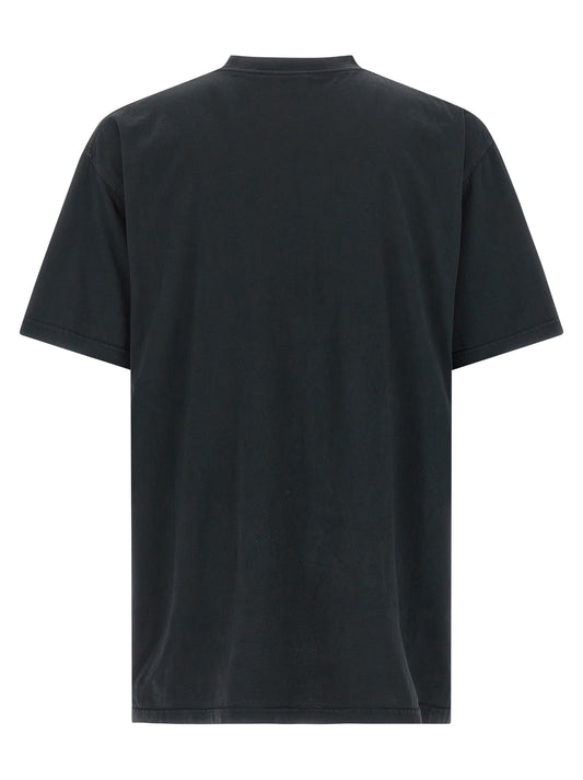 Balenciaga Black Cotton T-Shirt
