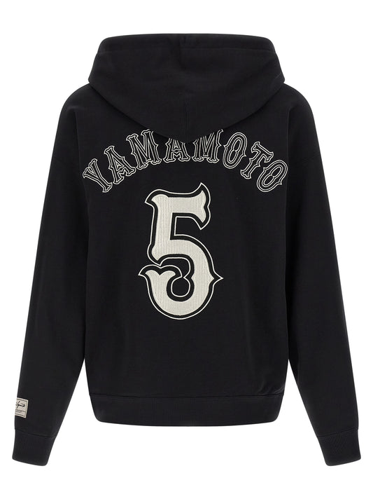 Y-3 Black Cotton Sweatshirt