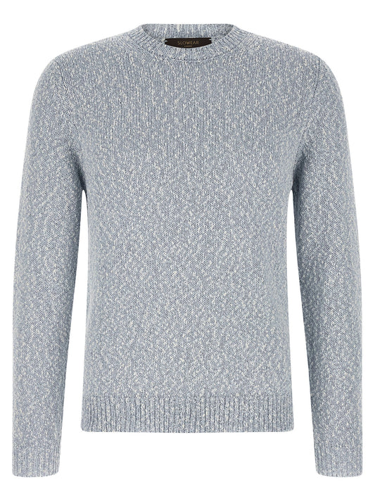 ZANONE Blue Cotton Cardigan