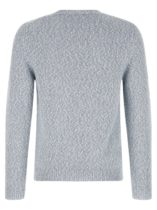 ZANONE Blue Cotton Cardigan