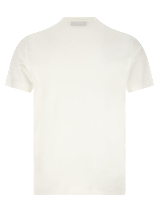 ZANONE White Cotton T-Shirt