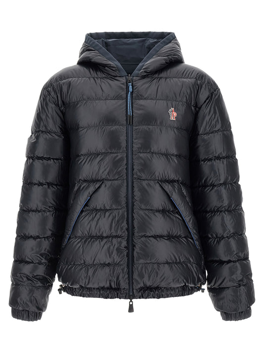 Moncler Grenoble Blue Polyamide Shell Jacket
